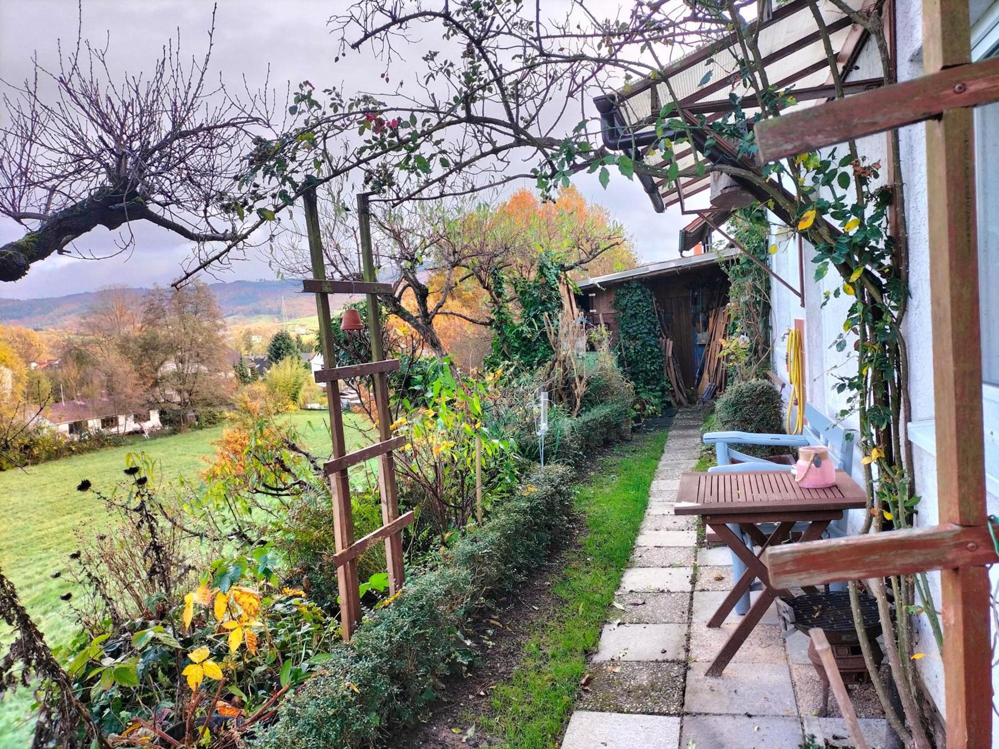 Pension Rosenblick Mörlenbach Esterno foto
